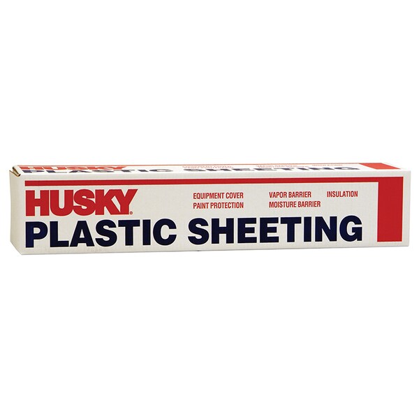 9' x 400' Clear 1-Mil Low Density Plastic Sheeting